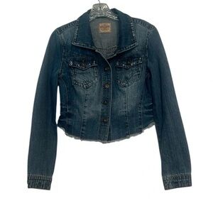 Women's Blue Denim Jean Jacket